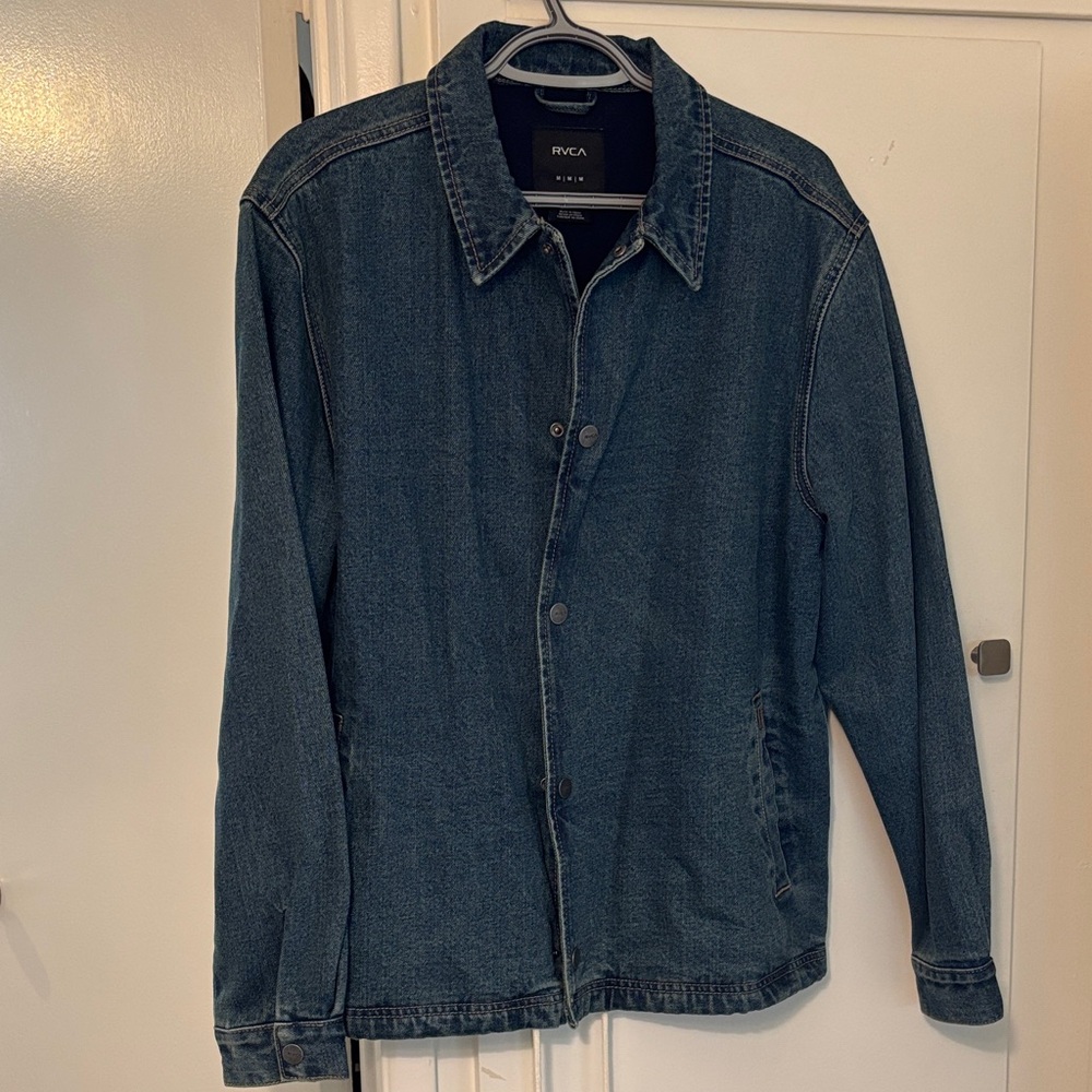 RVCA Dark Blue Shirt Jacket